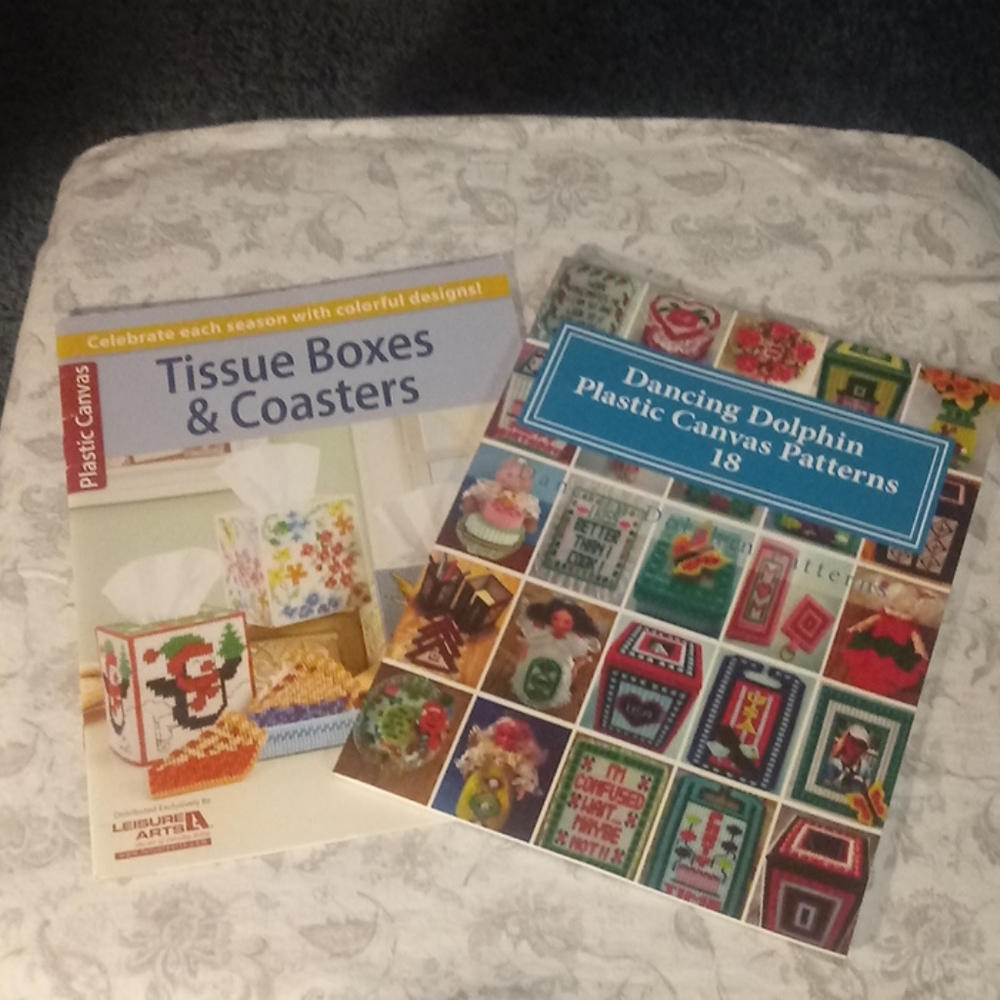 Plastic canvas design books